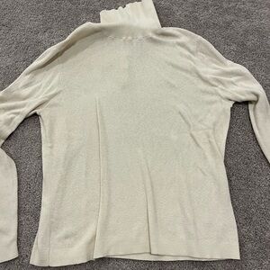 Nili Lotan Button up turtleneck sweater